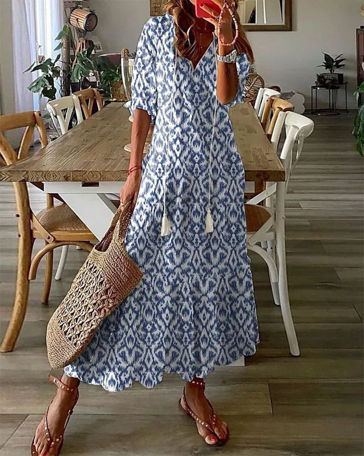 Amsterdamstyles® | Elegante Boho Jurk