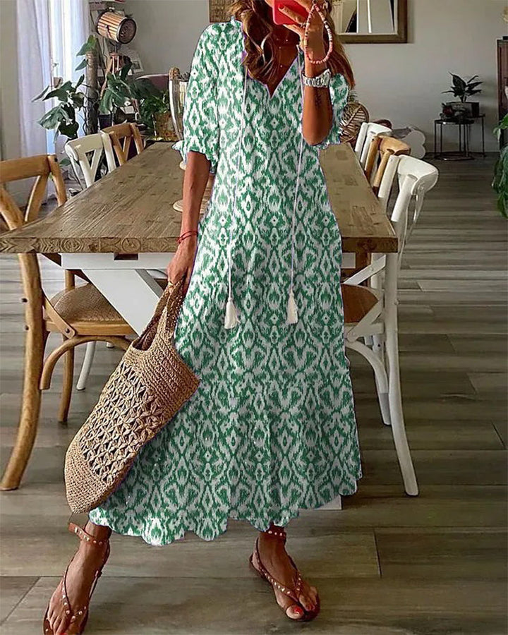 Amsterdamstyles® | Elegante Boho Jurk
