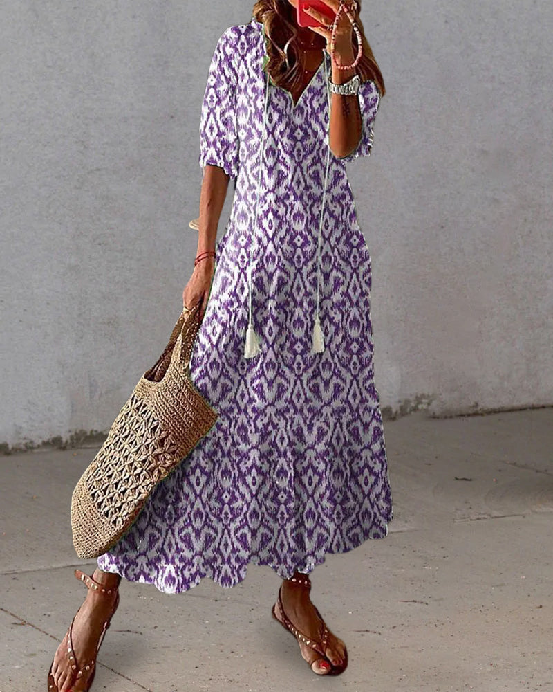 Amsterdamstyles® | Elegante Boho Jurk