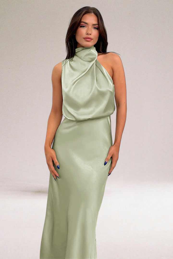Amsterdamstyles® | Satijnen Glamour Jurk