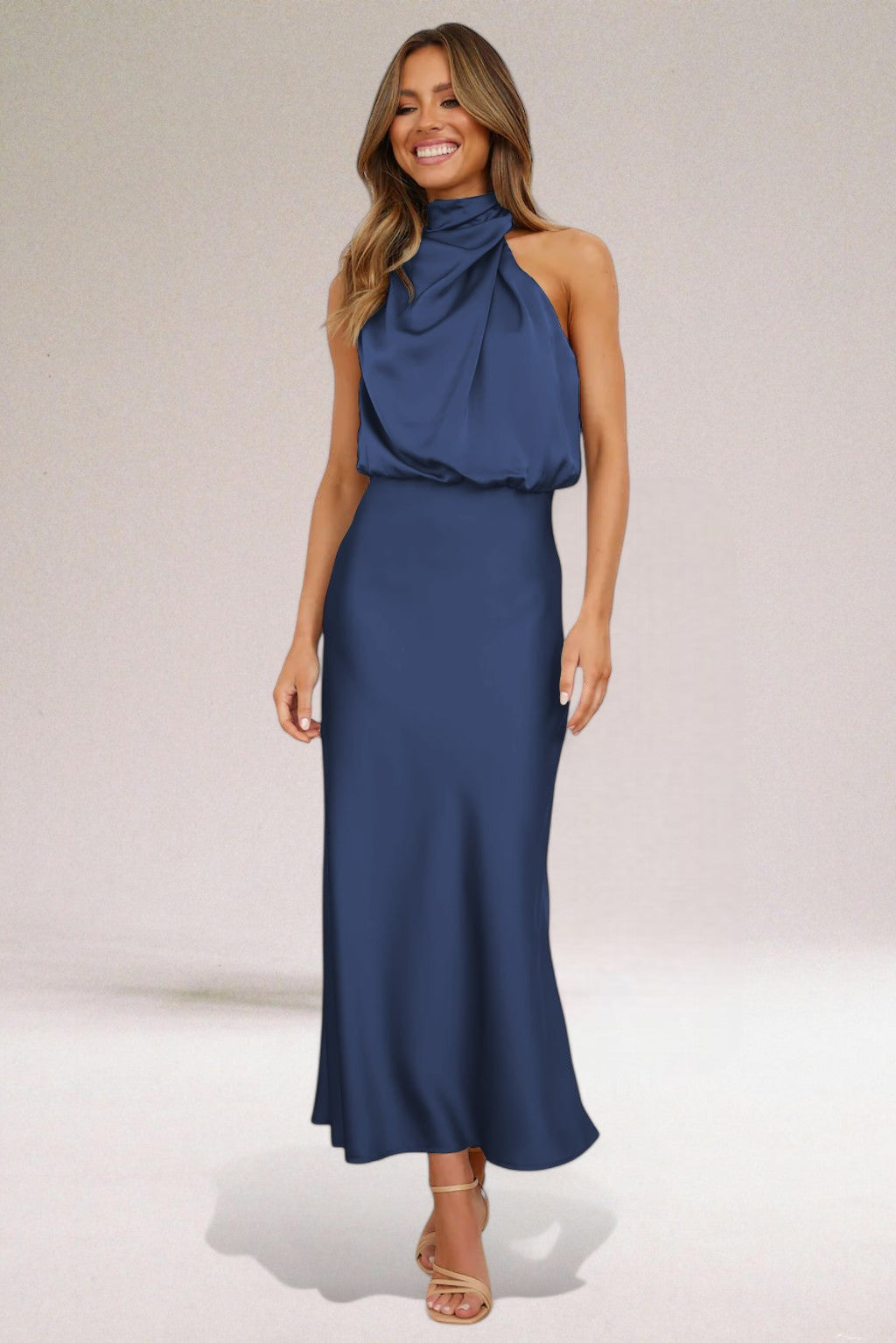 Amsterdamstyles® | Satijnen Glamour Jurk