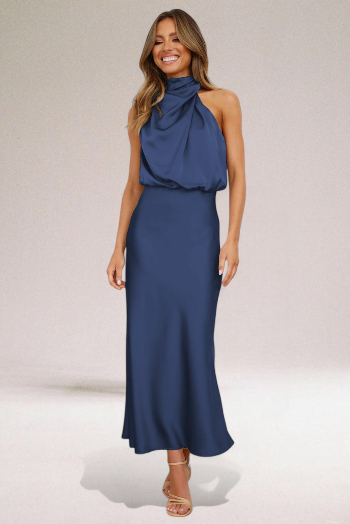 Amsterdamstyles® | Satijnen Glamour Jurk