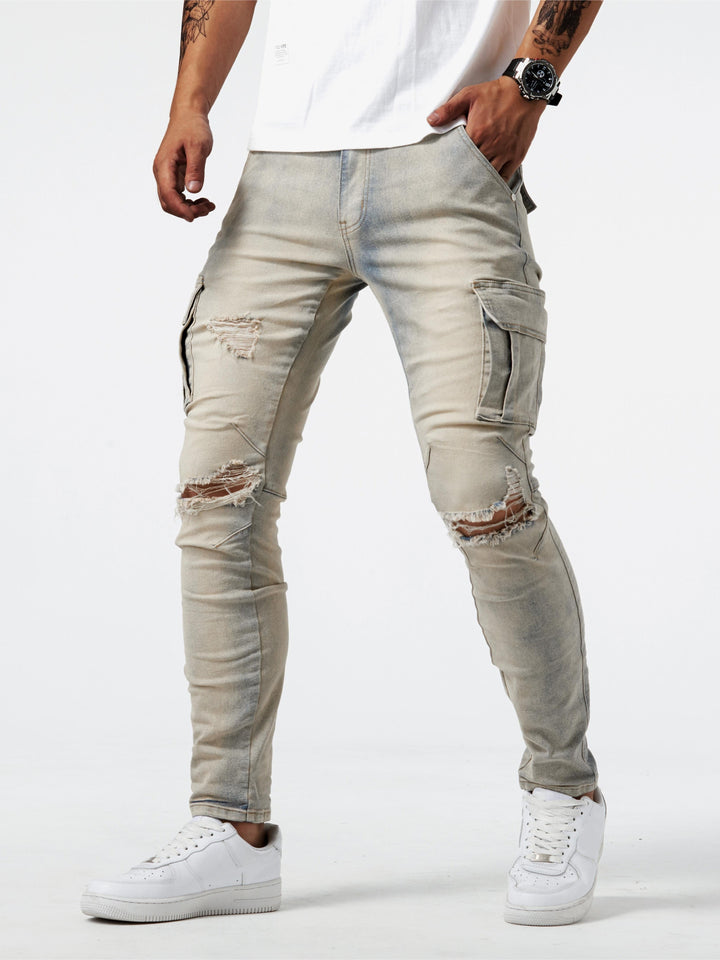 Milan® | Slim Fit Cargo Jeans