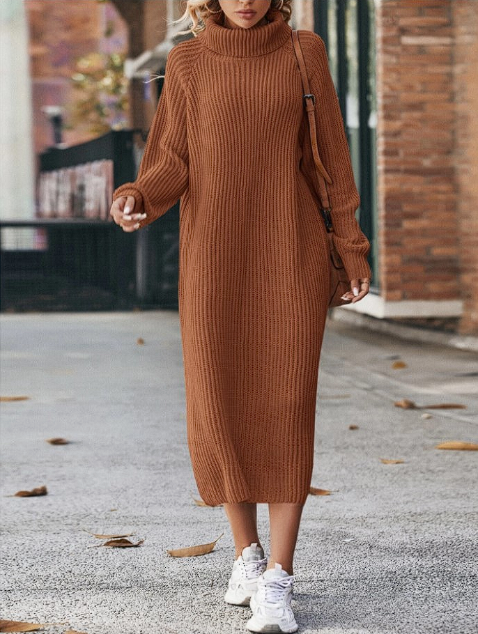Amsterdamstyles® | Casual Gebreide Jurk