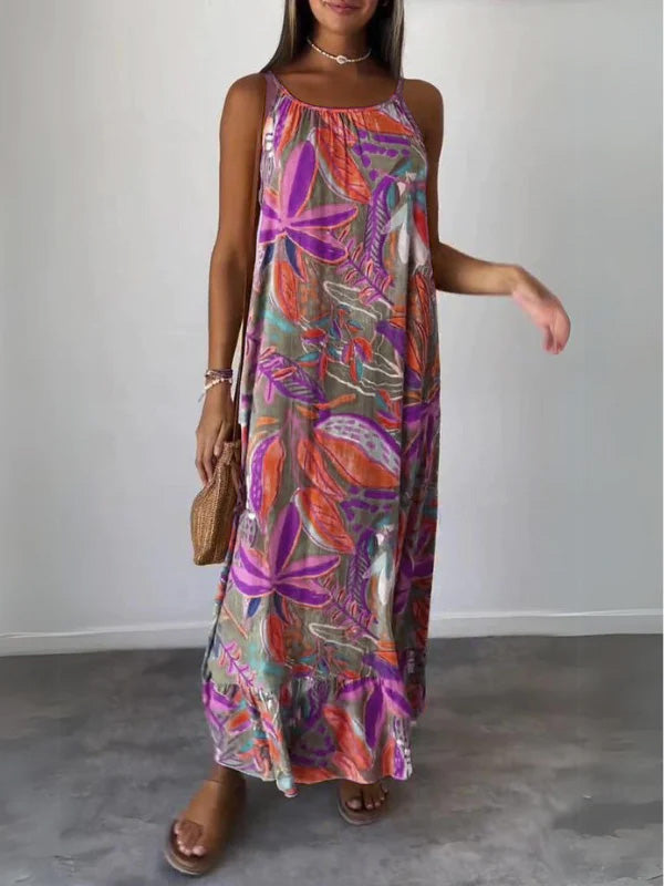 Amsterdamstyles® | Comfortabele Bloemenjurk