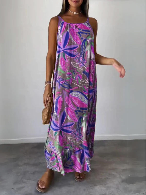 Amsterdamstyles® | Comfortabele Bloemenjurk