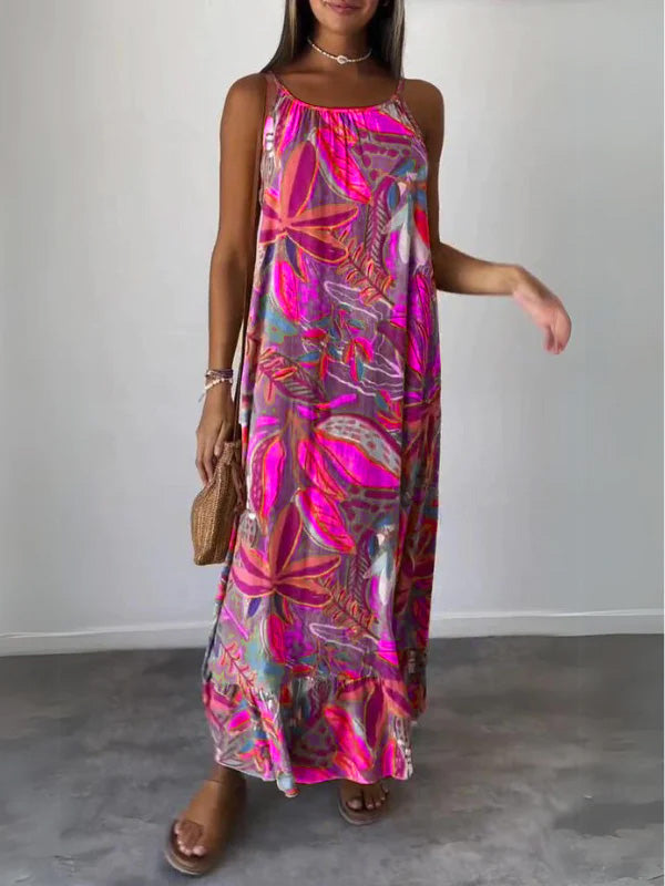 Amsterdamstyles® | Comfortabele Bloemenjurk