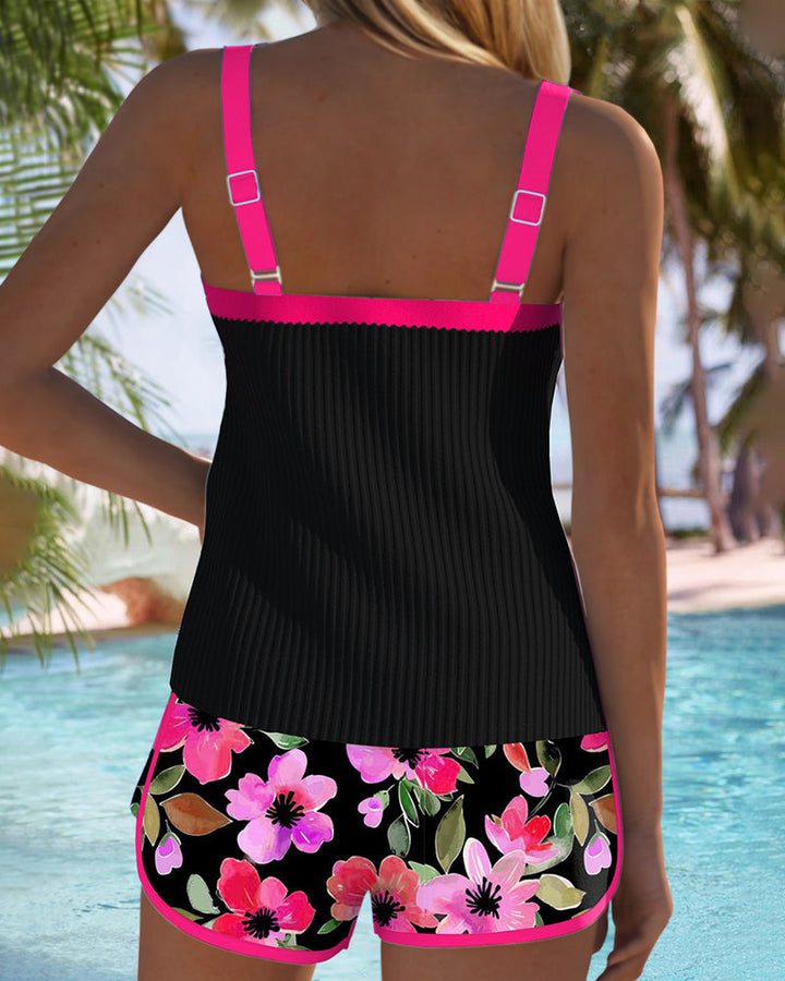Amsterdamstyles® | Tweedelige Elegante Tankini Set