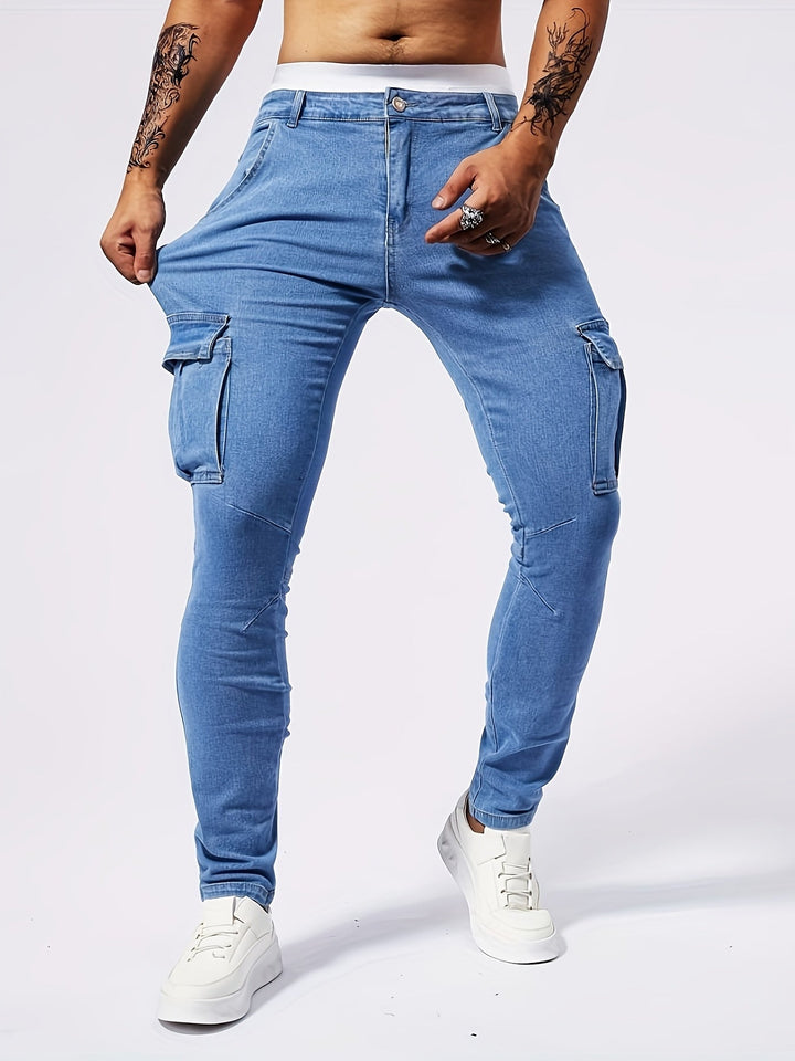 Milan® | Slim Fit Cargo Jeans
