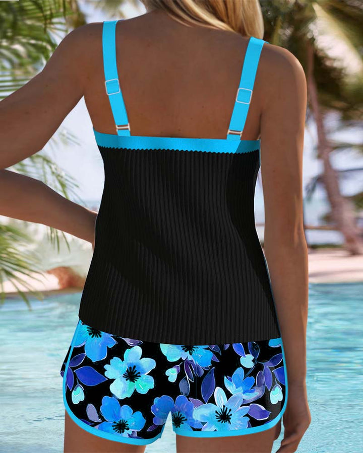Amsterdamstyles® | Tweedelige Elegante Tankini Set