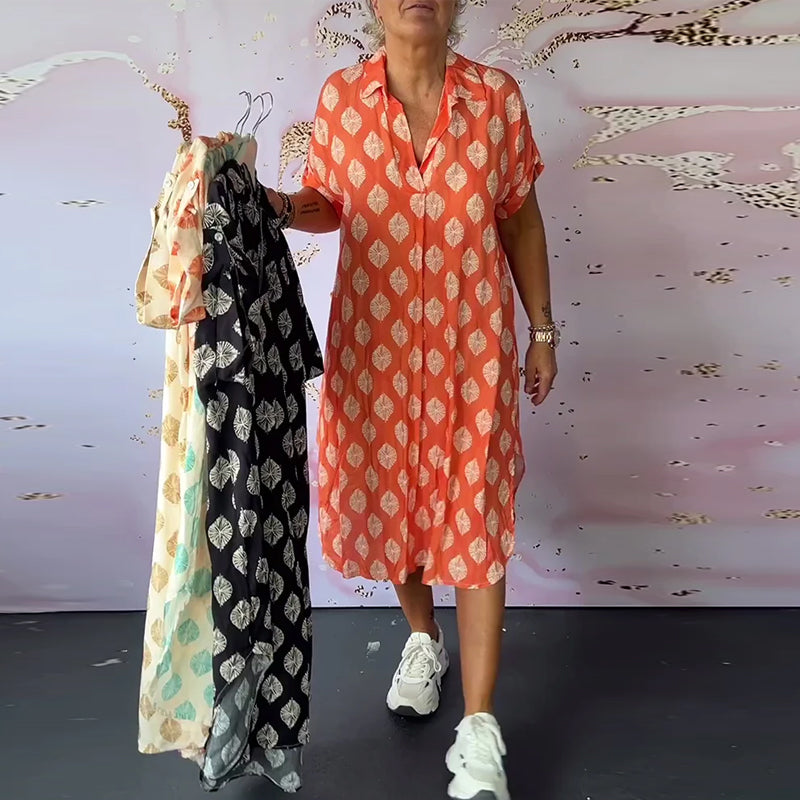 Amsterdamstyles® | Losse Lente Jurk