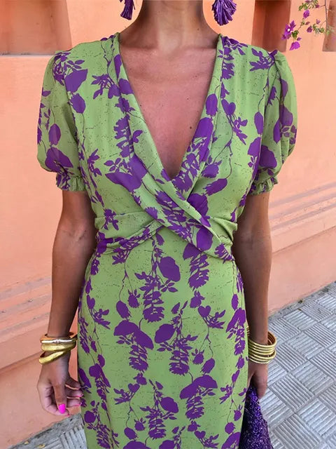 Amsterdamstyles® | Elegante Stijlvolle Zomerjurk
