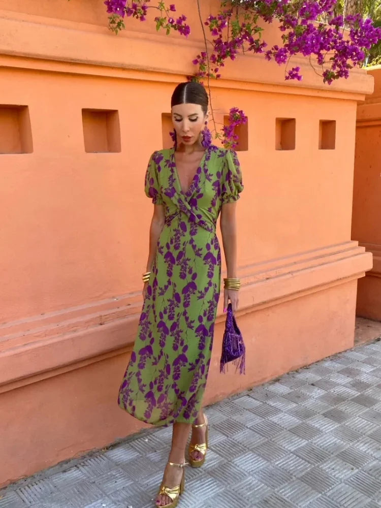 Amsterdamstyles® | Elegante Stijlvolle Zomerjurk