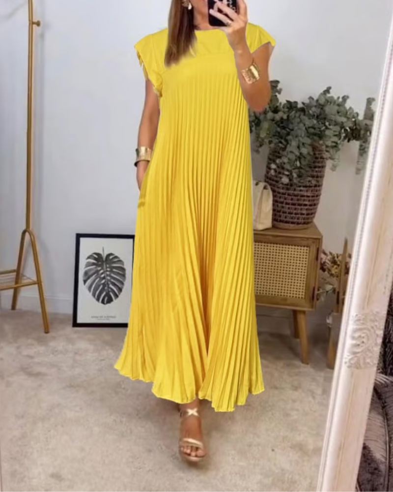 Amsterdamstyles® | Zomerse Lange Comfortabele Jurk