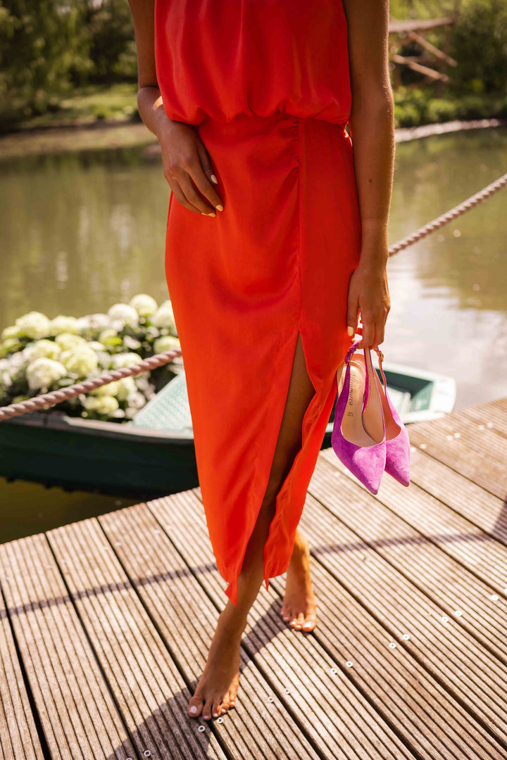 Amsterdamstyles® | Elegante Zomerse Jurk