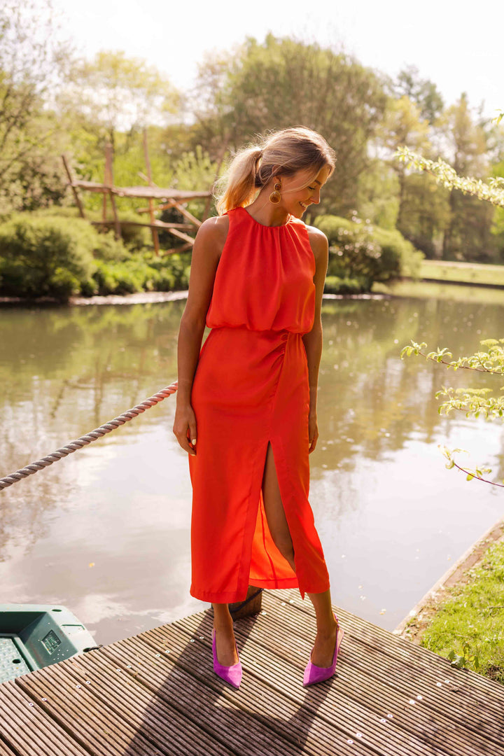 Amsterdamstyles® | Elegante Zomerse Jurk