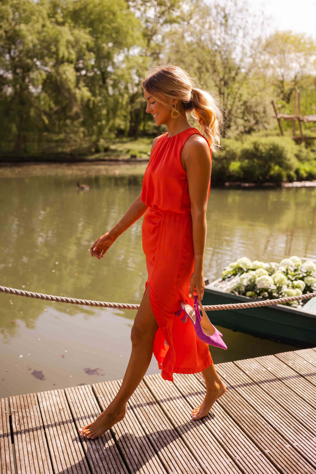 Amsterdamstyles® | Elegante Zomerse Jurk