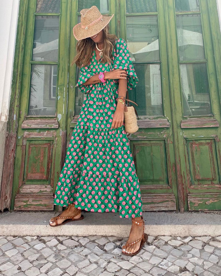 Amsterdamstyles® | Elegante Boho Jurk