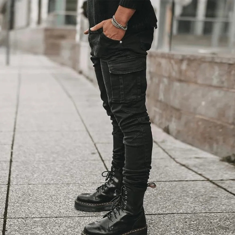 Milan® | Cargo Street Elastic Jeans