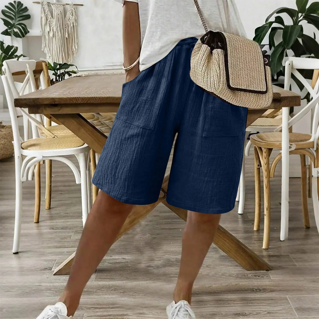 Sienna - Katoenen Linnen Shorts