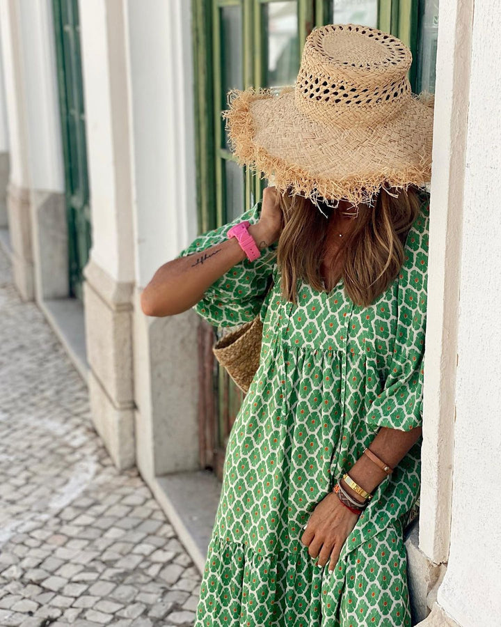 Amsterdamstyles® | Elegante Boho Jurk