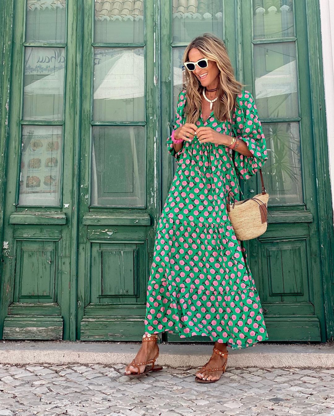 Amsterdamstyles® | Elegante Boho Jurk
