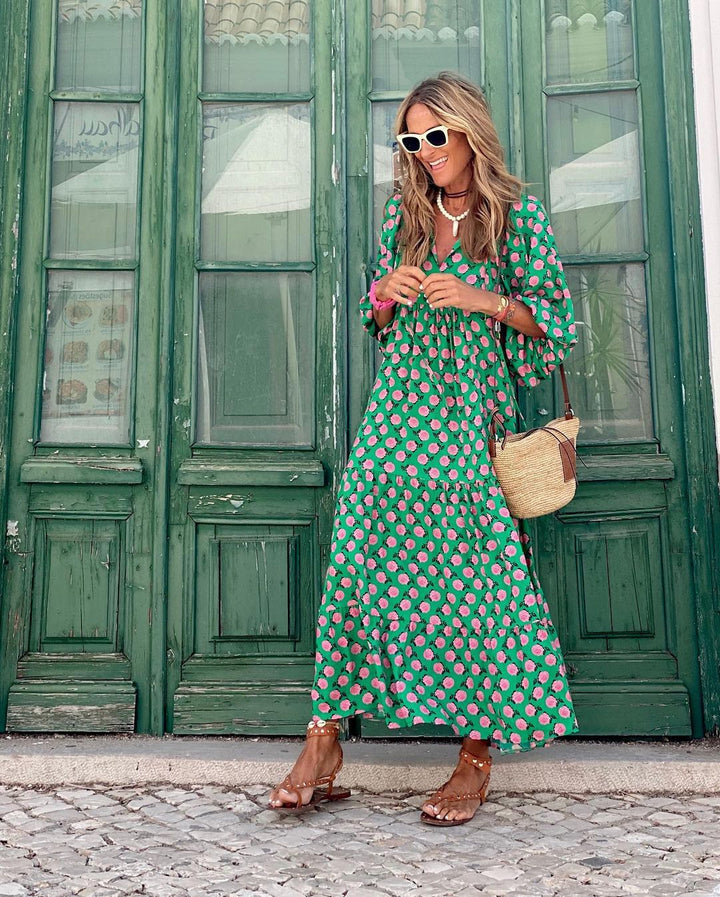 Amsterdamstyles® | Elegante Boho Jurk