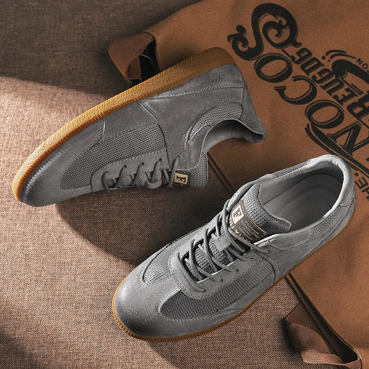 Calvino Italiaanse Echt Leren Sneakers