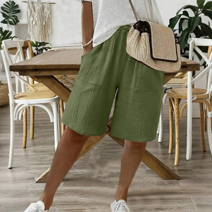 Sienna - Katoenen Linnen Shorts