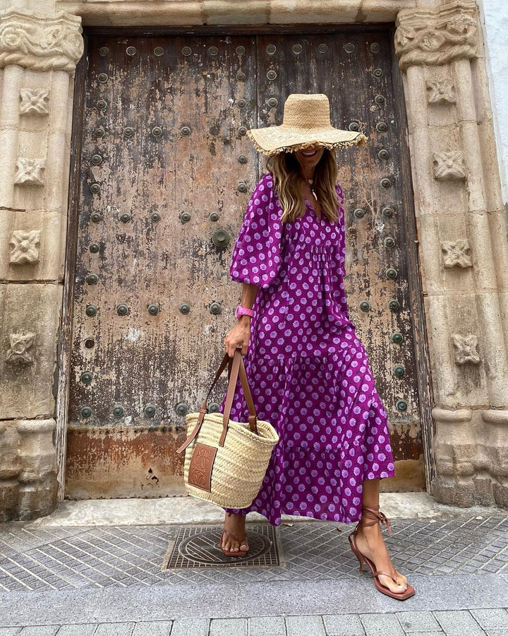 Amsterdamstyles® | Elegante Boho Jurk