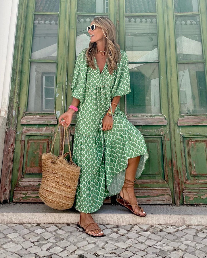 Amsterdamstyles® | Elegante Boho Jurk