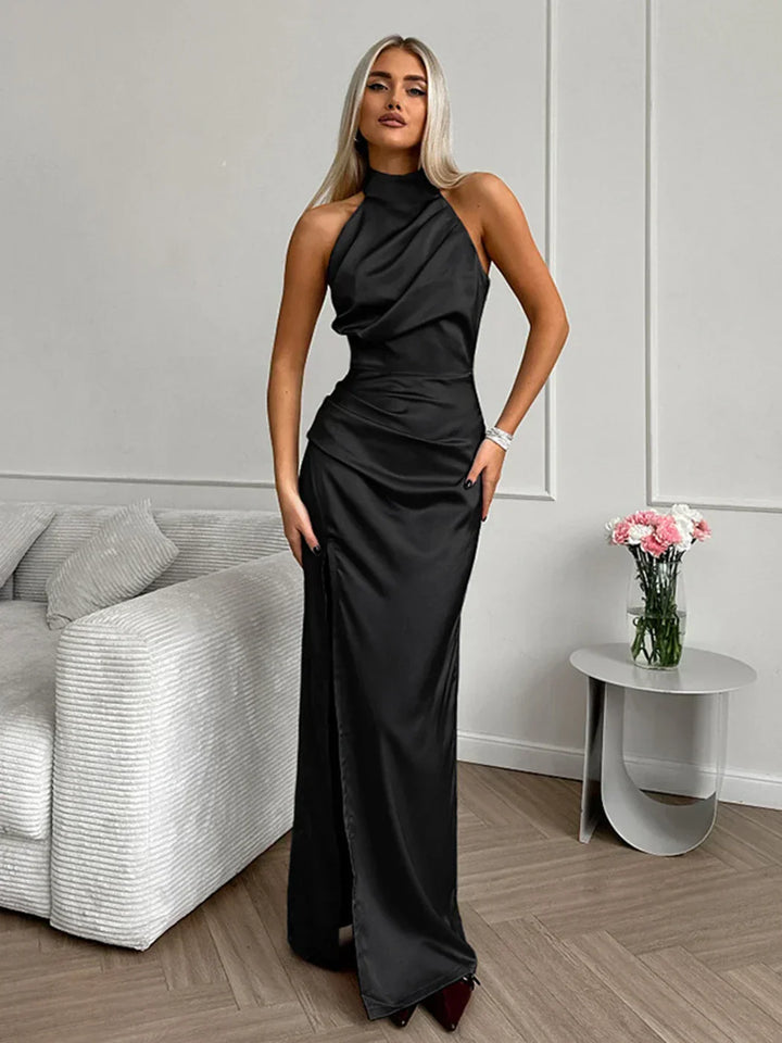 Amsterdamstyles® | Satijnen Dames Jurk