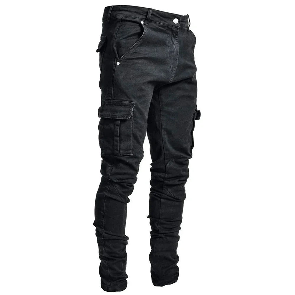 Milan® | Cargo Street Elastic Jeans