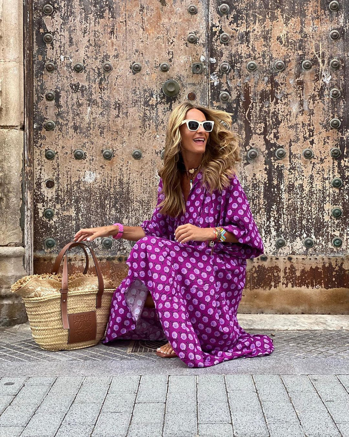 Amsterdamstyles® | Elegante Boho Jurk