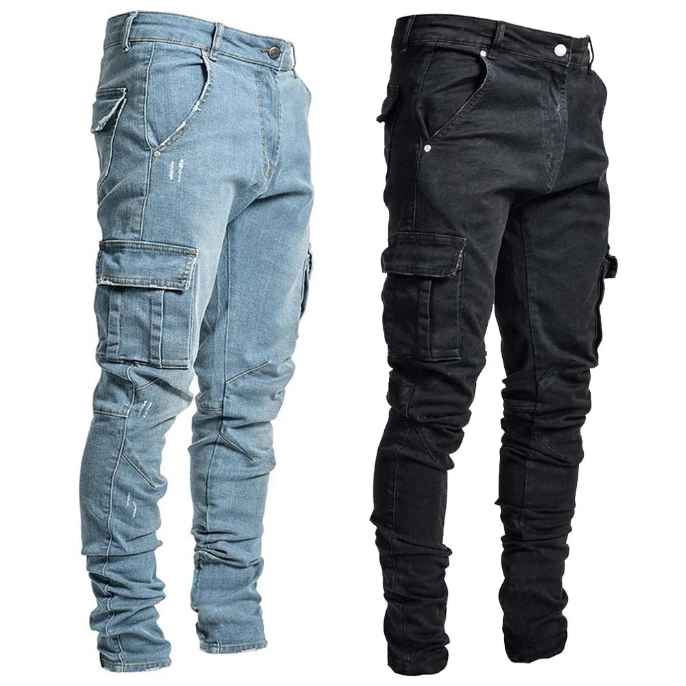 Milan® | Cargo Street Elastic Jeans