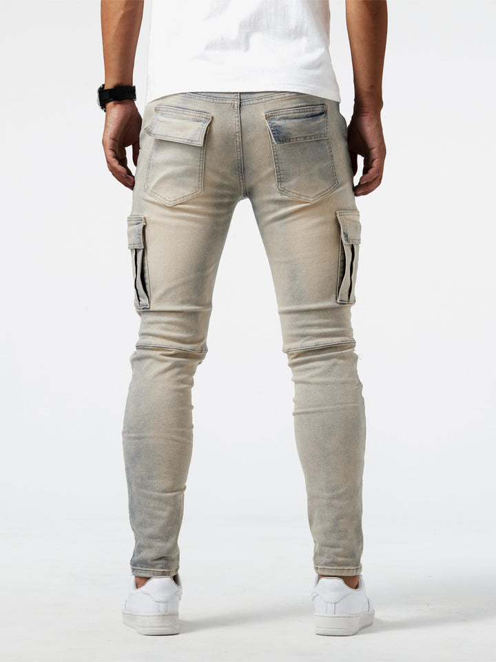 Milan® | Slim Fit Cargo Jeans