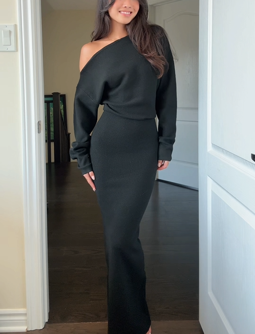 Amsterdamstyles® | One-Shoulder Dress
