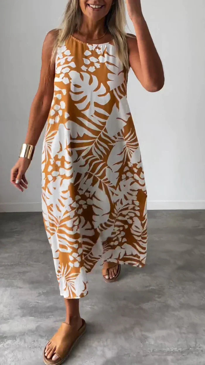 Amsterdamstyles® | Comfortabele Bloemenjurk
