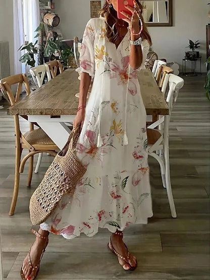 Amsterdamstyles® | Elegante Boho Jurk