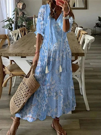 Amsterdamstyles® | Elegante Boho Jurk