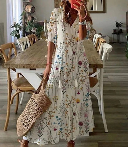 Amsterdamstyles® | Elegante Boho Jurk