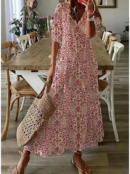 Amsterdamstyles® | Elegante Boho Jurk