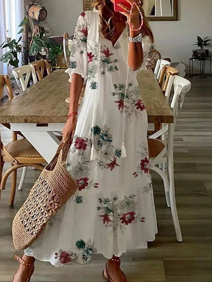Amsterdamstyles® | Elegante Boho Jurk